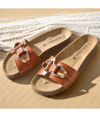 Sandalias de piel - Mujer