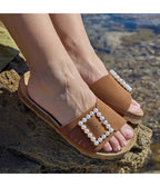 Sandalias de piel - Mujer