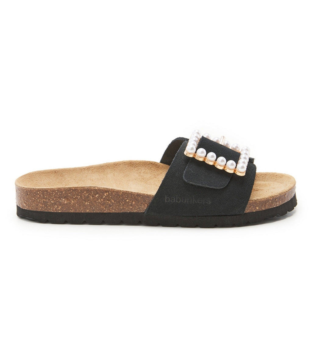 Sandalias negras - Mujer