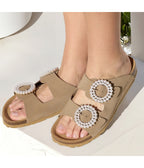 Sandalias Marrones - Mujer