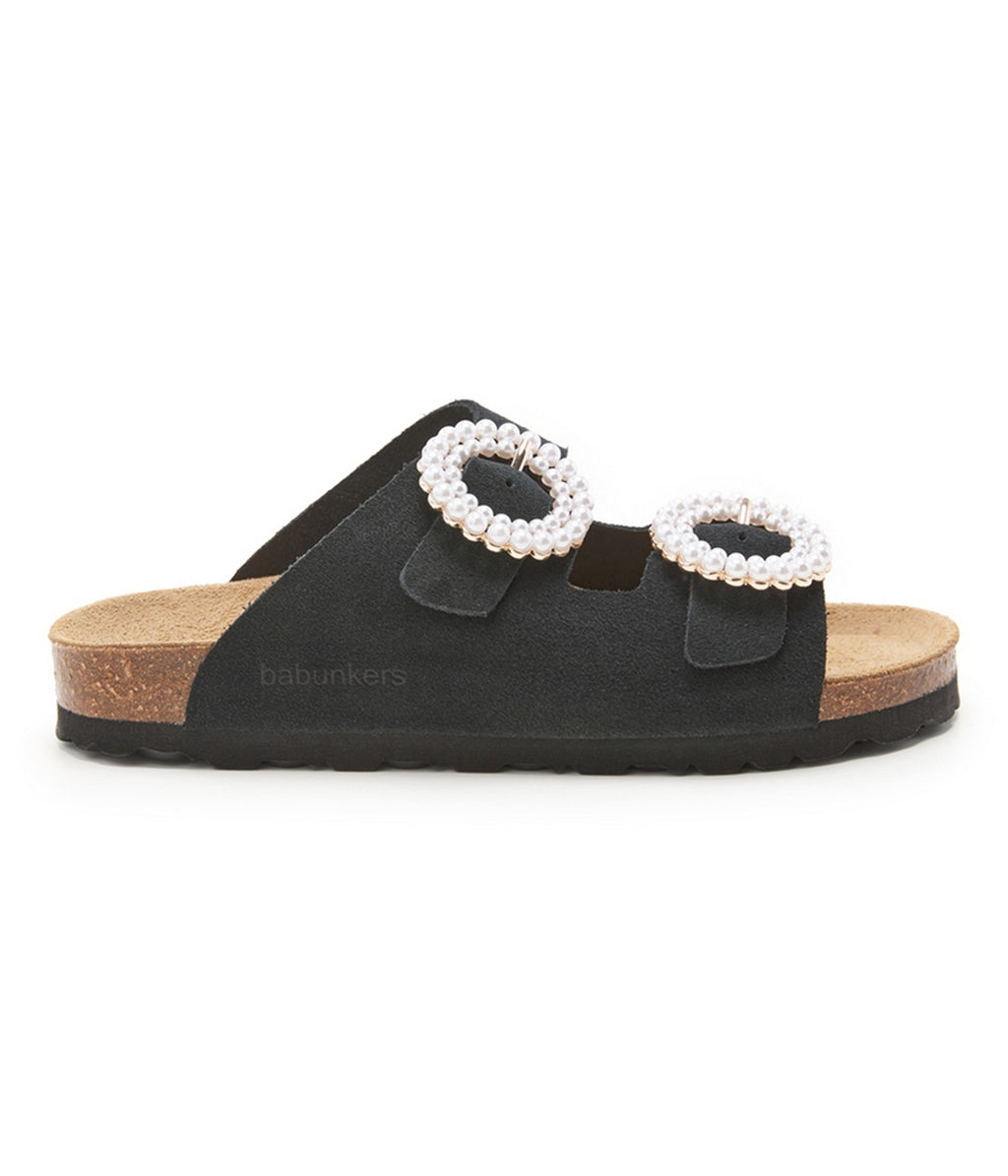 Sandalias negras - Mujer