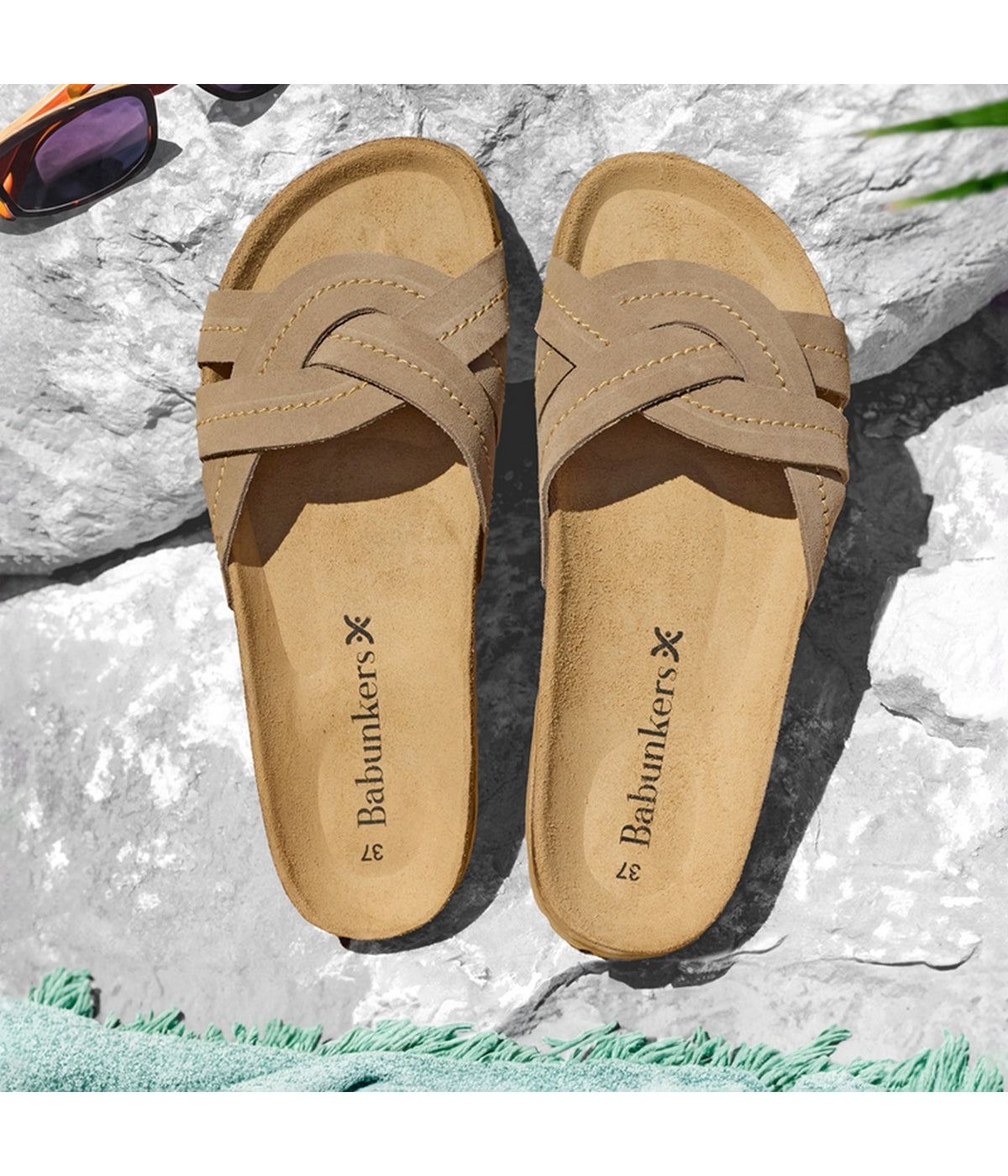Sandalias Marrón - Mujer