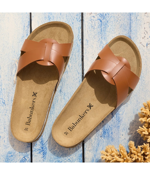 Sandalias de piel - Mujer