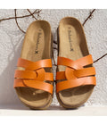 Sandalias naranjas - Mujer