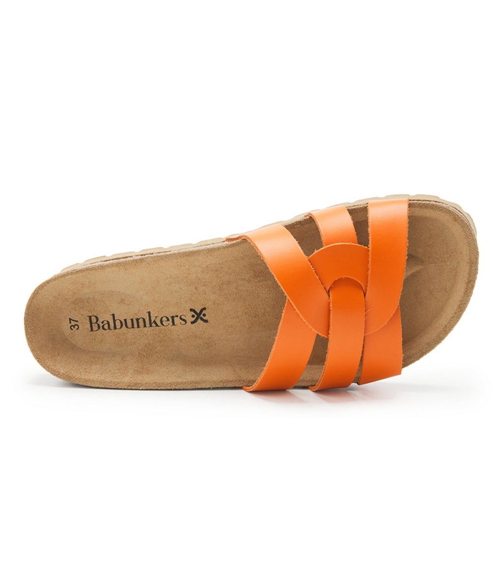 Sandalias naranjas - Mujer