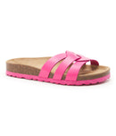 Sandalias fucsia - Mujer