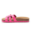 Sandalias fucsia - Mujer