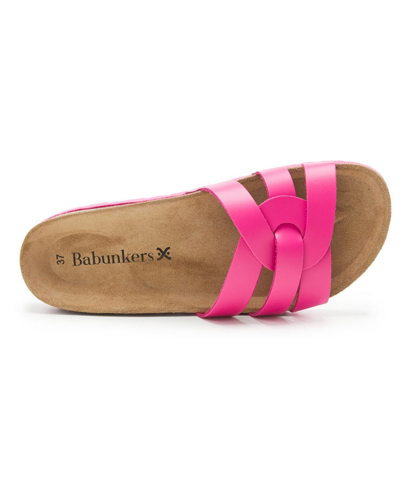 Sandalias fucsia - Mujer