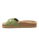 Sandalias verdes - Mujer
