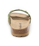 Sandalias verdes - Mujer
