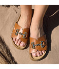 Sandalias de piel - Mujer