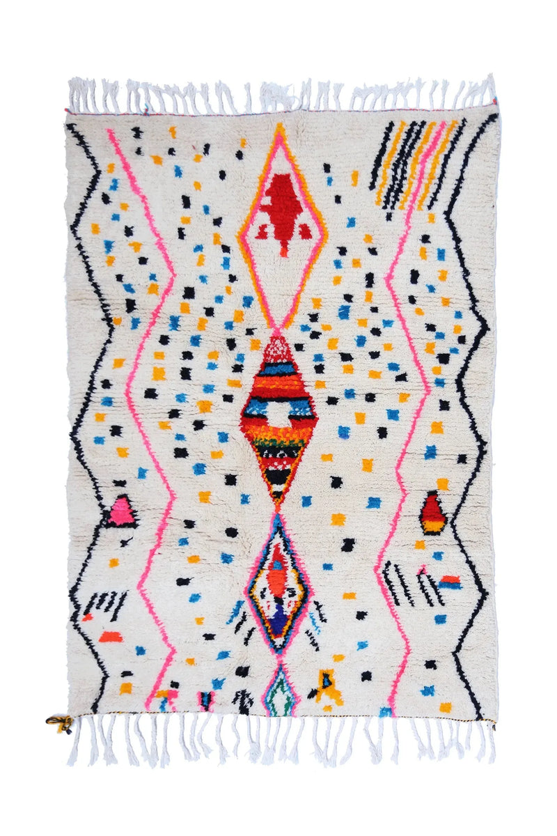 Tapis Berbère Coloré - 210 x 150 cm