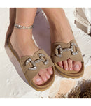 Sandales Brun - Femme