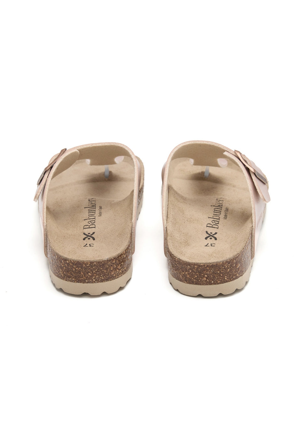 Sandalias salmón - Mujer
