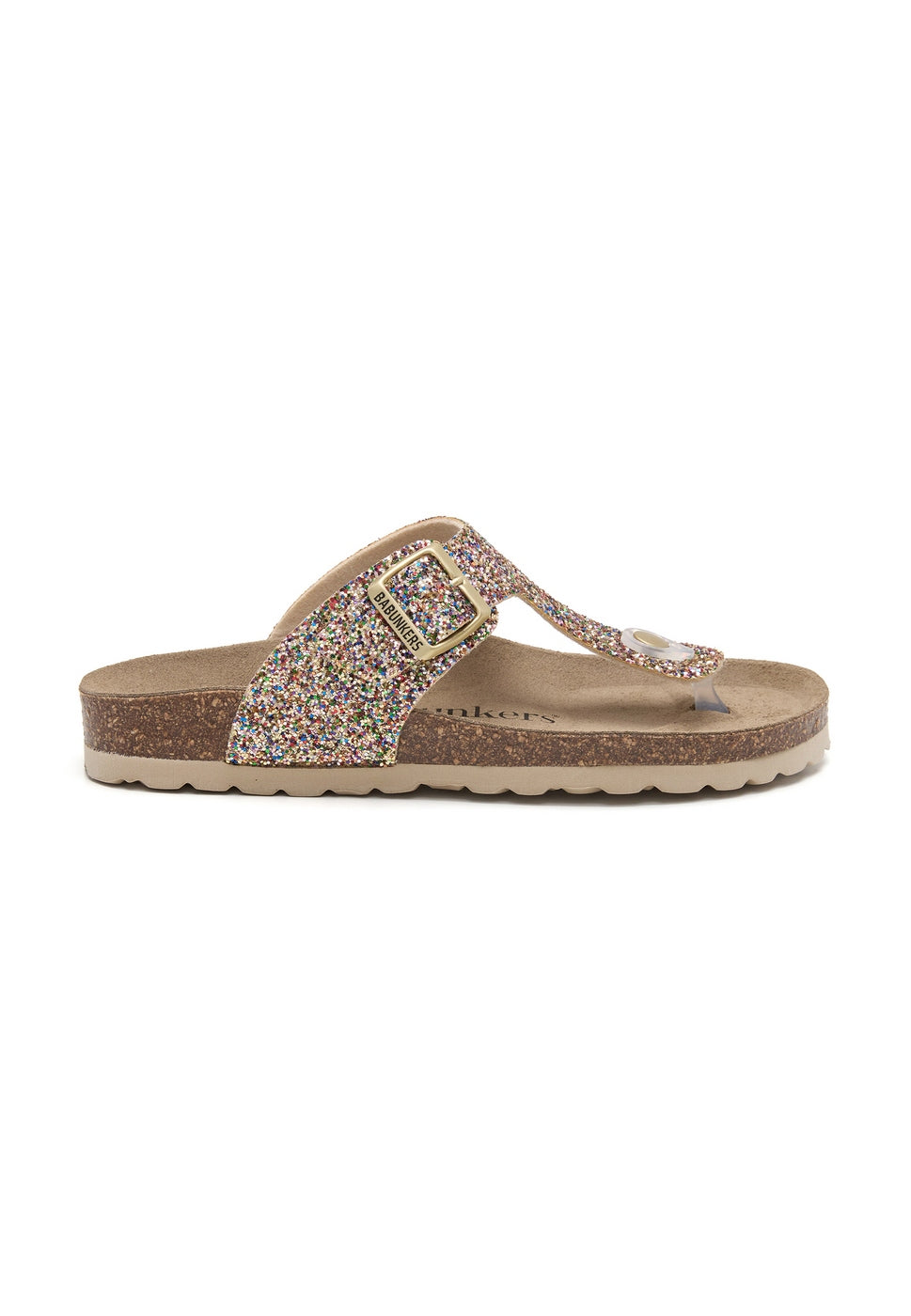 Sandalias doradas - Mujer