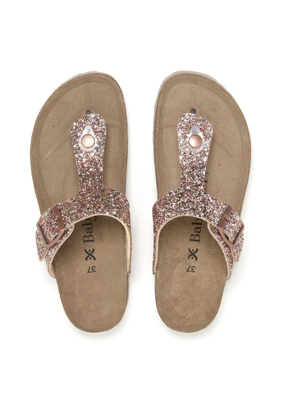 Sandalias salmón - Mujer