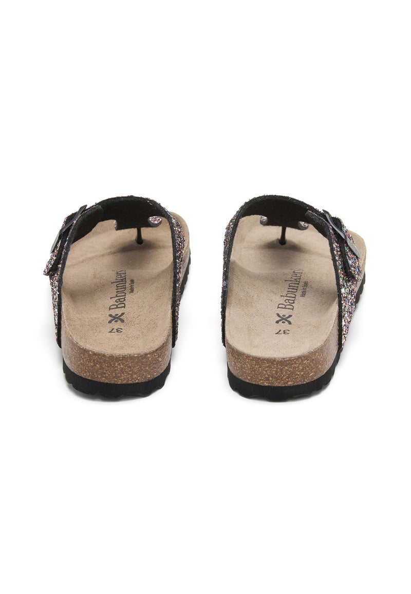 Sandalias negras - Mujer