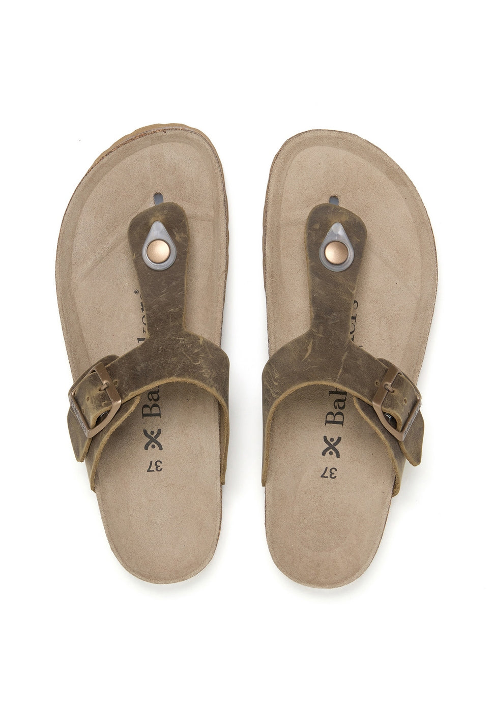 Sandales Kaki - Femme