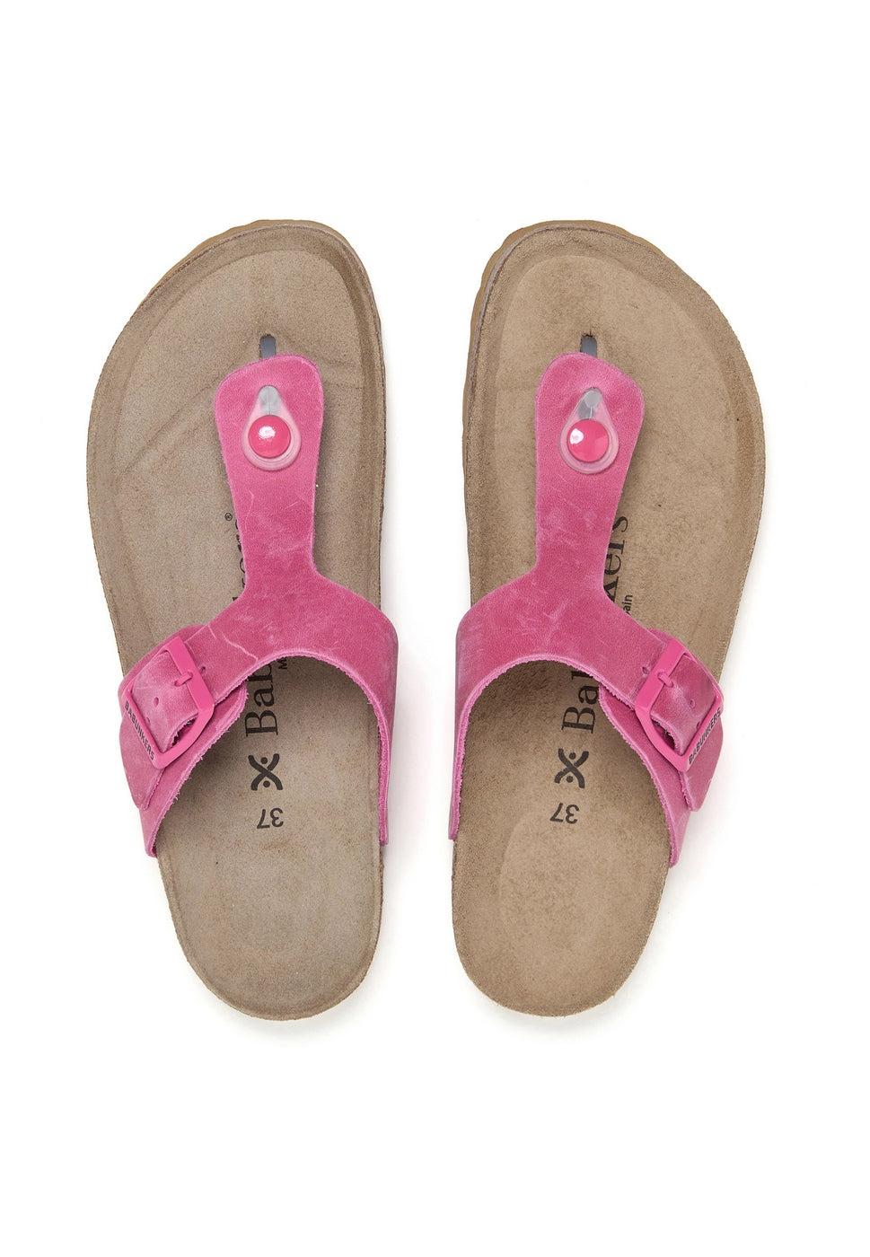 Sandalias fucsia - Mujer