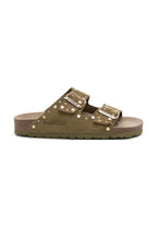 Khaki Sandals - Women