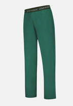 Pantalón de Pijama Largo Indomptable de Algodón - Verde Bosque