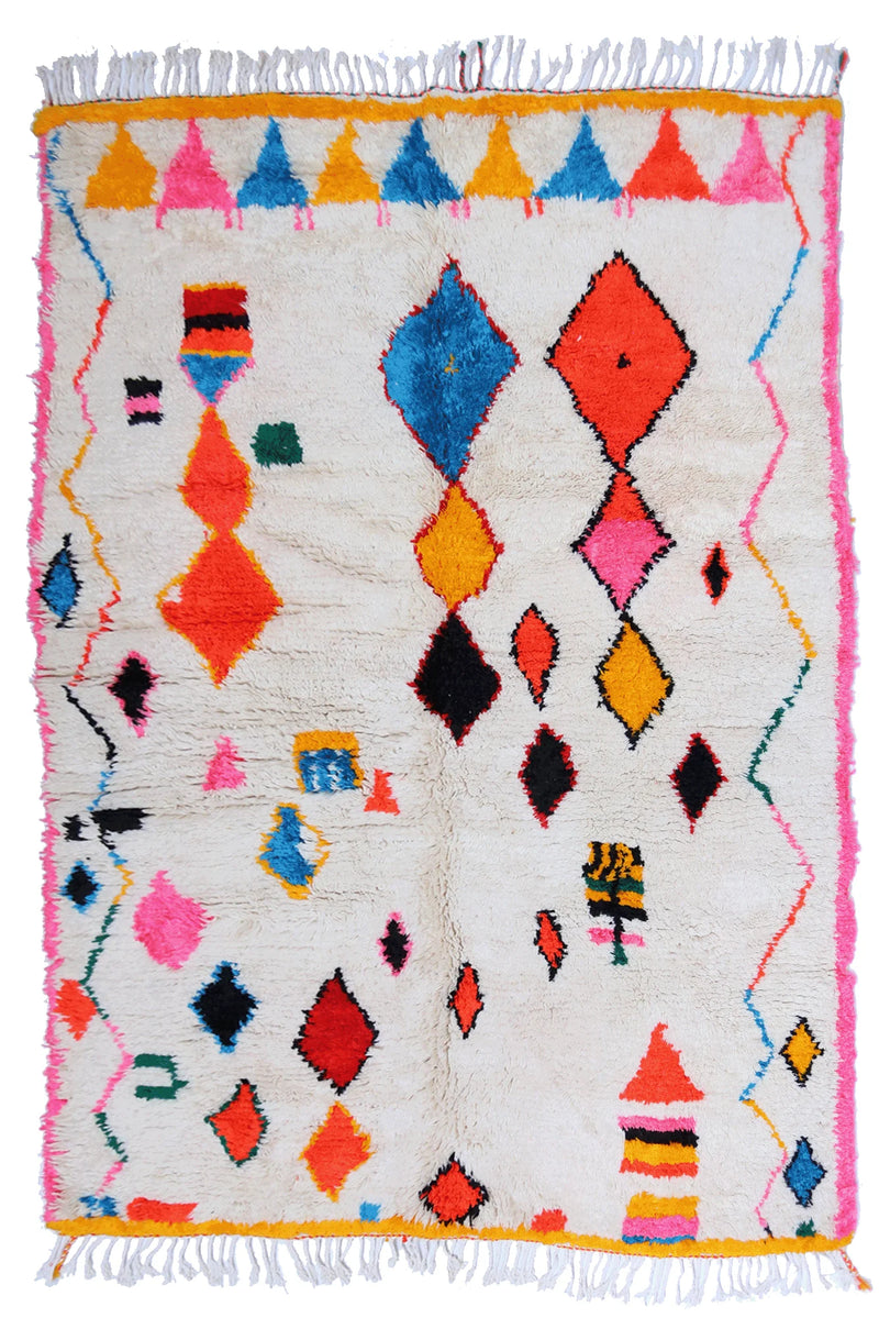 Tapis Berbère Coloré - 295 x 210 cm