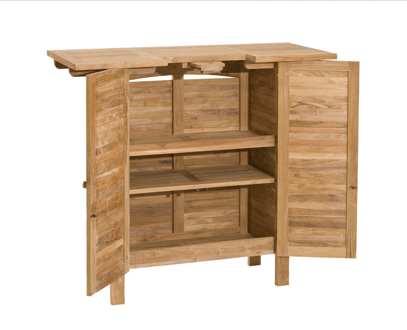 Fun - Bar De Jardin - Teck - Marron