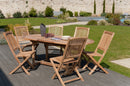 Fun - Table De Jardin - Teck - Marron