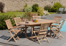 Fun - Table De Jardin - Teck - Marron