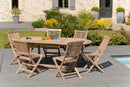 Fun - Table De Jardin - Teck - Marron