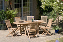 Fun - Table De Jardin - Teck - Marron