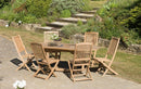 Fun - Table De Jardin - Teck - Marron