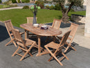 Fun - Table De Jardin - Teck - Marron