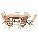 Fun - Salon De Jardin - Teck - Marron