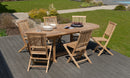 Fun - Salon De Jardin - Teck - Marron