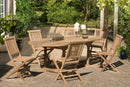 Fun - Salon De Jardin - Teck - Marron