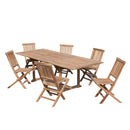 Fun - Salon De Jardin - Teck - Marron