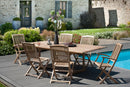 Fun - Lot De 2 Fauteuils Jardin - Teck - Marron