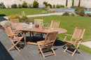 Fun - Lot De 2 Fauteuils Jardin - Teck - Marron