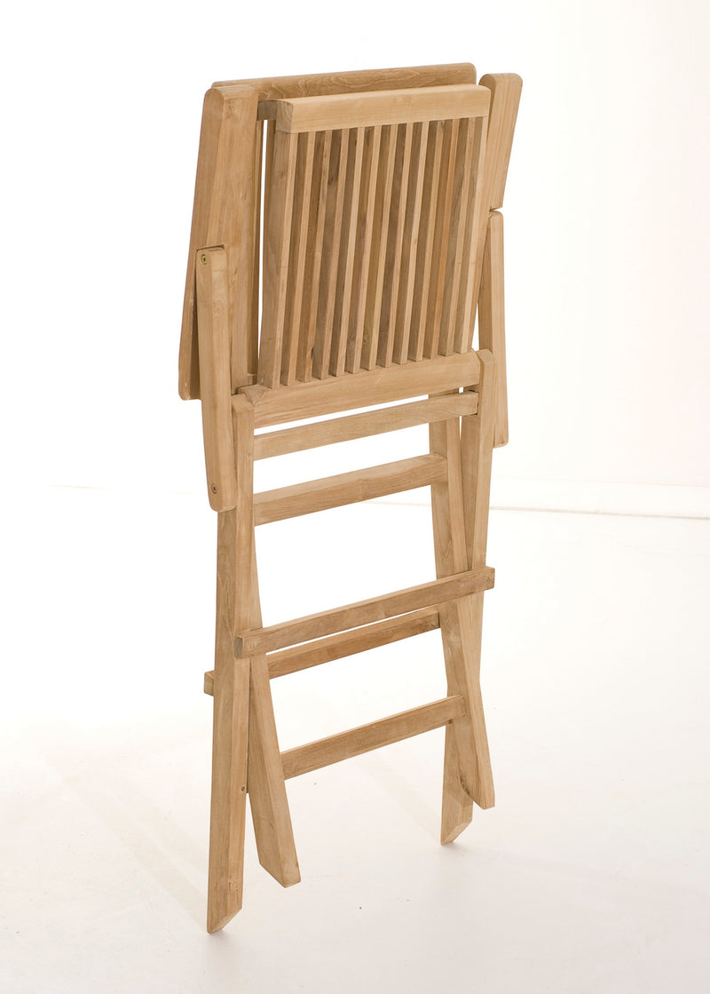 Fun - Lot De 2 Fauteuils Jardin - Teck - Marron