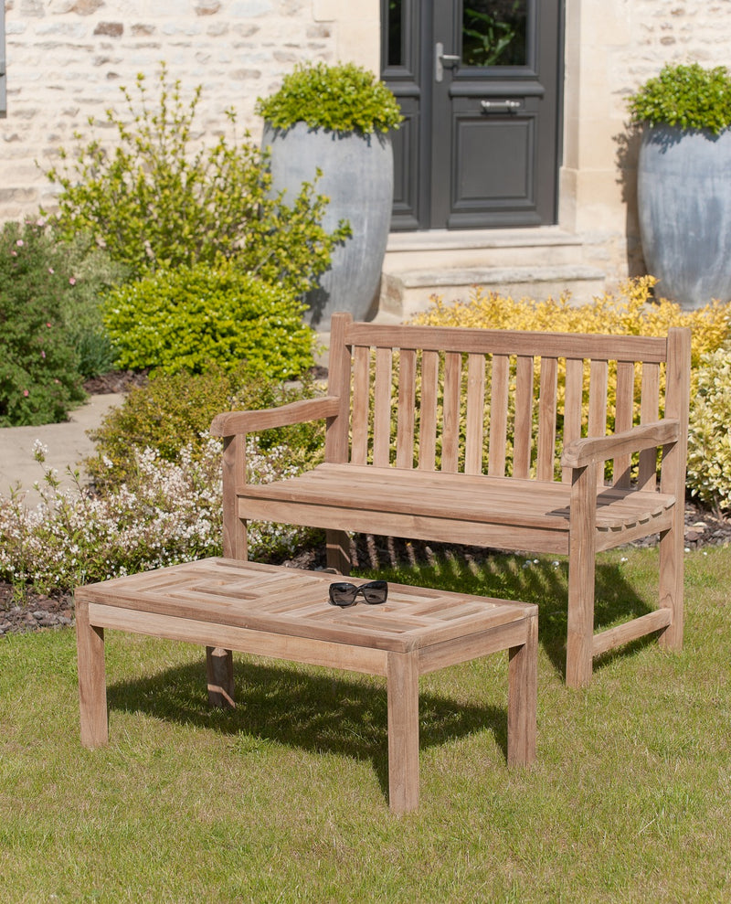 Fun - Banc De Jardin - Teck - Marron