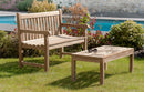 Fun - Banc De Jardin - Teck - Marron