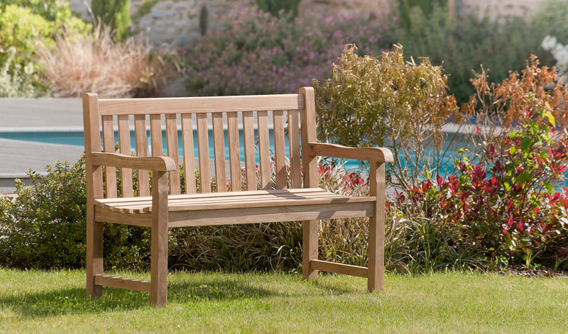 Fun - Banc De Jardin - Teck - Marron