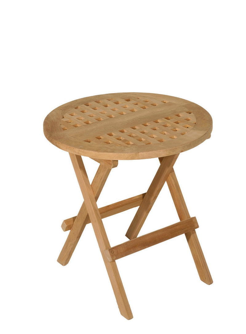 Fun - Table Pique-Nique De Jardin - Teck - Marron