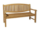 Fun - Banc De Jardin - Teck - Marron