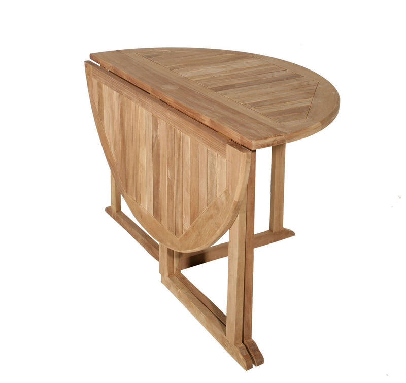 Fun - Table De Jardin - Teck - Marron
