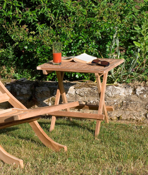 Fun - Table Pique-Nique De Jardin - Marron