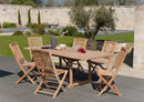 Fun - Table De Jardin - Teck - Marron