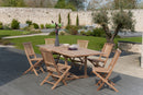 Fun - Table De Jardin - Teck - Marron