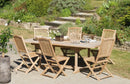 Fun - Table De Jardin - Teck - Marron